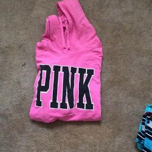 Pink hoodie